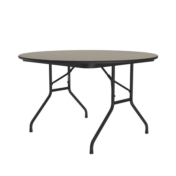 CF HPL Folding Tables 48" Round Savannah Sand